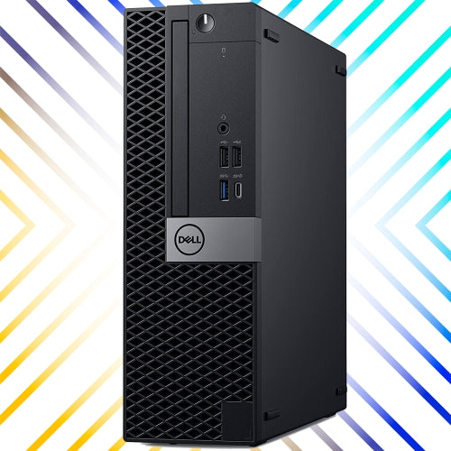 Refurbished(Good) - Dell Desktop OptiPlex SFF Computer PC| Intel Core i5 8th Gen Processor| 2TB SSD| 32GB DDR4 RAM| Windows 11 Pro| Wireless Keyboard Mouse | WiFi Bluetooth - PCrefresh