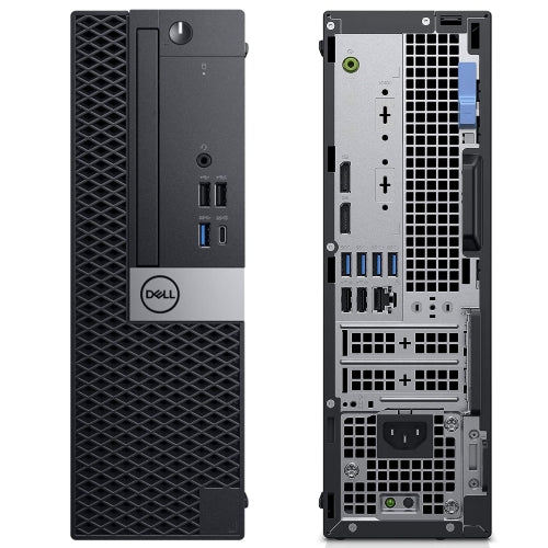 Refurbished(Good) - Dell Desktop OptiPlex SFF Computer PC| Intel Core i5 8th Gen Processor| 2TB SSD| 32GB DDR4 RAM| Windows 11 Pro| Wireless Keyboard Mouse | WiFi Bluetooth - PCrefresh