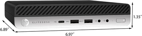 HP EliteDesk 800 G5 Mini – Core i5/i7 9th Gen, 16GB RAM, 240GB–512GB SSD – Excellent  Desktop