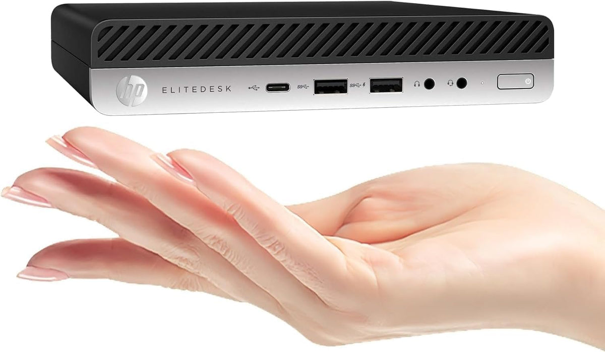 HP EliteDesk 800 G5 Mini – Core i5/i7 9th Gen, 16GB RAM, 240GB–512GB SSD – Excellent Desktop