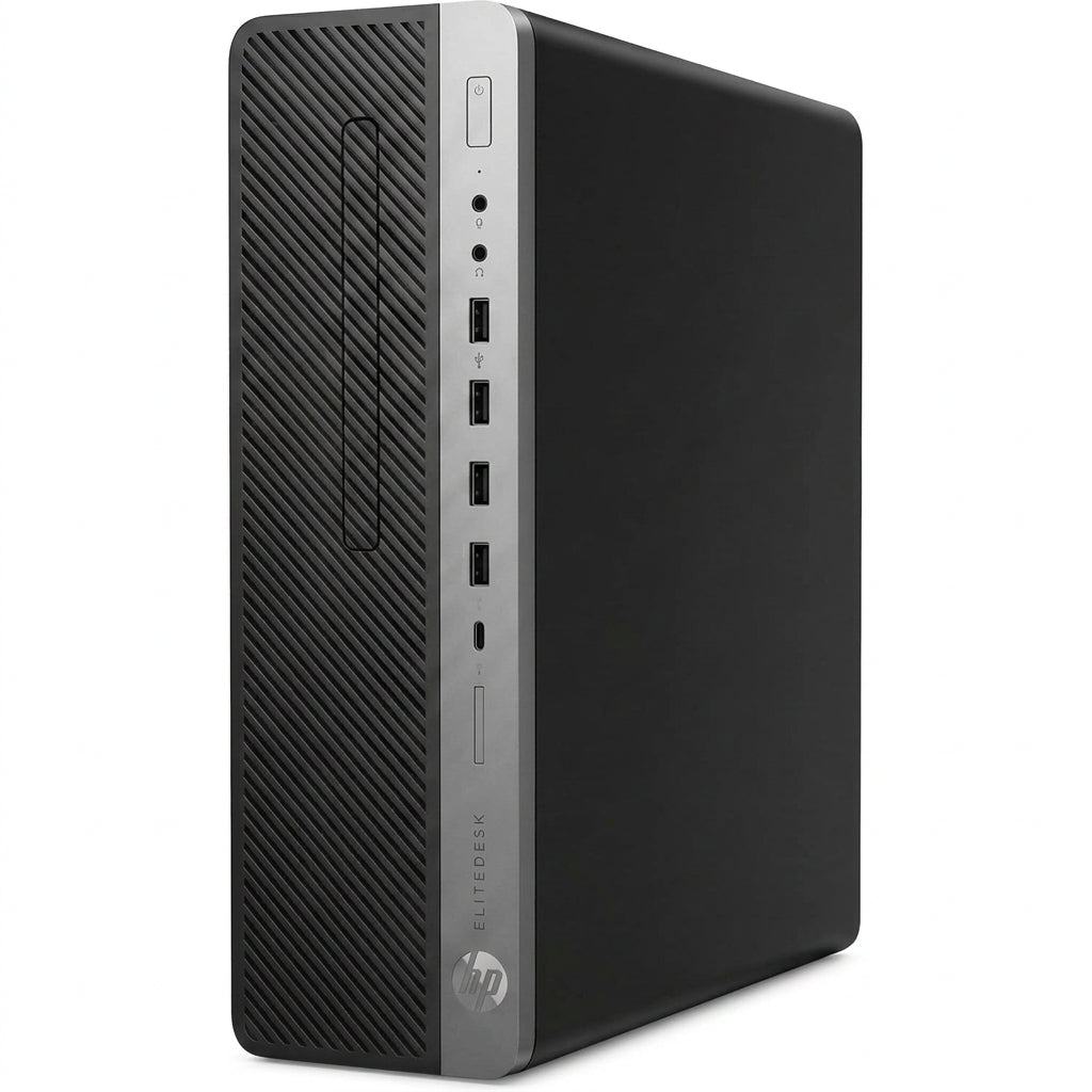 HP EliteDesk 800 G4 SFF – Core i5/i7 8th Gen, 8–16GB RAM, 256GB–512GB SSD – Excellent  Desktop