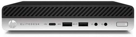 HP EliteDesk 705 G4 Mini + 24" Monitor – photo 3