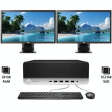 HP ProDesk 600 G3 Desktop – Intel Core i5 6th Gen – 32GB RAM – 512GB SSD – Windows 10 Pro – Refurbished (Excellent ) - PCrefresh
